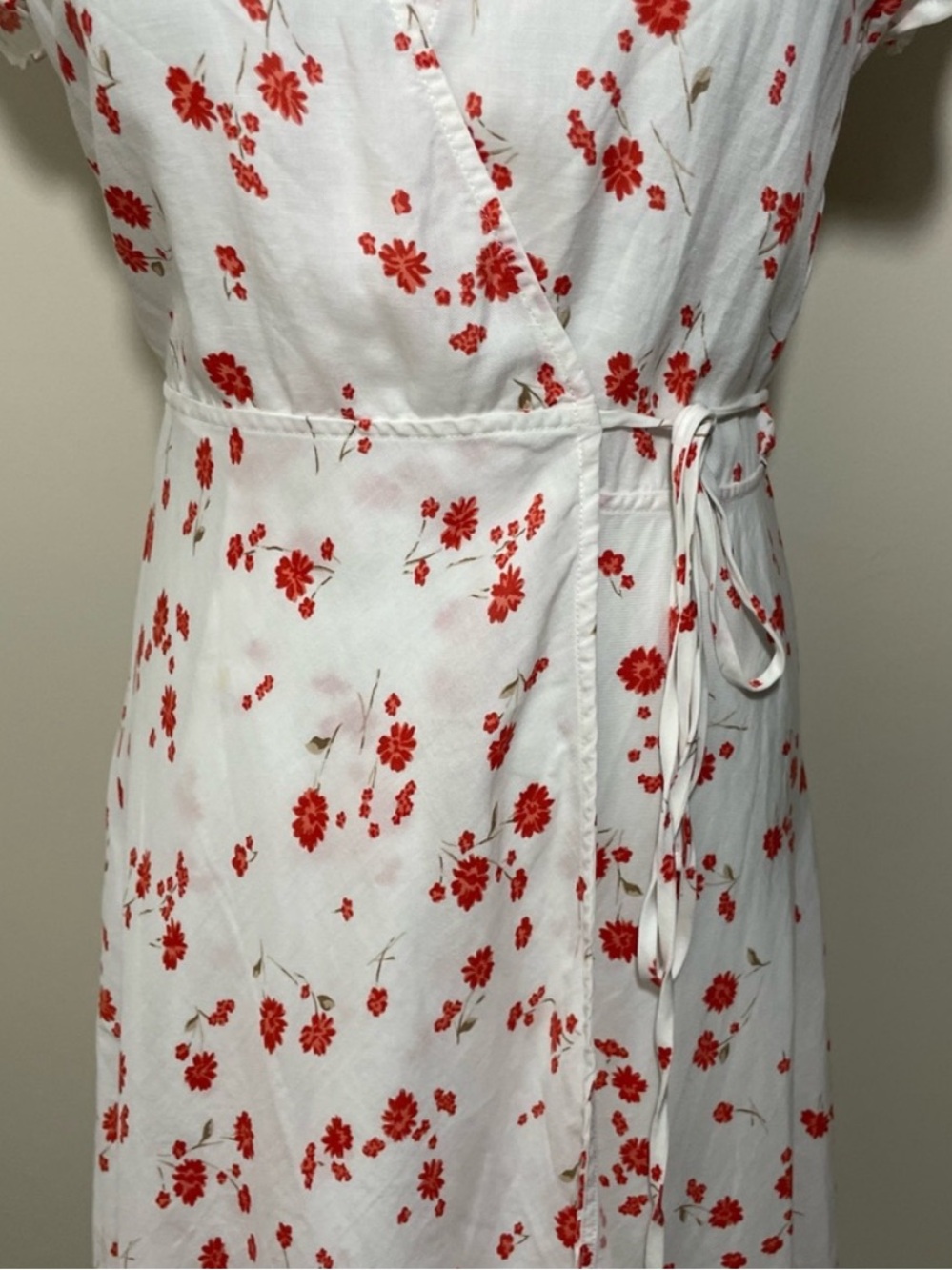Reformation Ports Wrap Mini Dress Eleanor Print - Picture 4 of 12